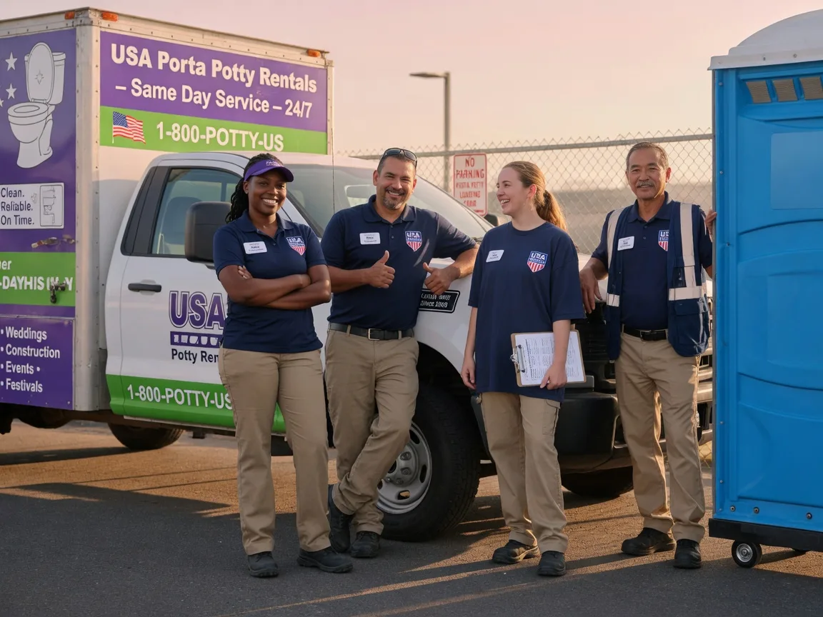 Porta Potty Rental company in Oreana, IL