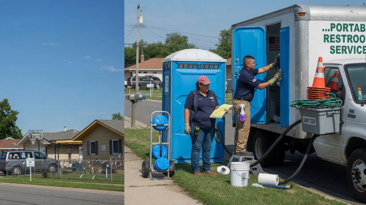 Portable Toilet Rental in Oreana, IL near me